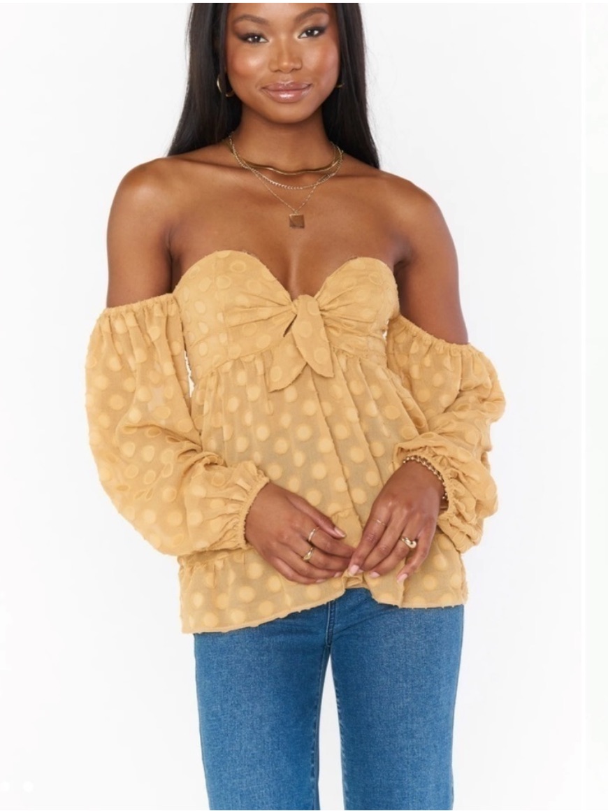 Show Me Your Mimi Mustard Nita Top